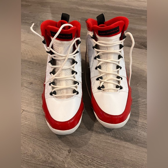 Jordan Other - Used Air Jordan Red and White Sneakers